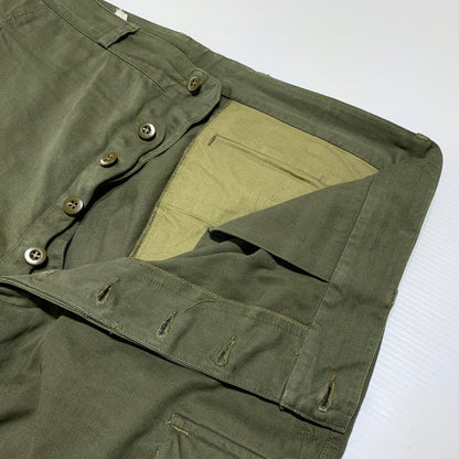 【中古品】【メンズ】 FRENCH MILITARY フレンチミリタリー M-47 CARGO PANT カーゴパンツ ボトムス ミリタリーパンツ 後期型 156-260720-ko-29-tei サイズ：25 カラー：カーキ 万代Net店