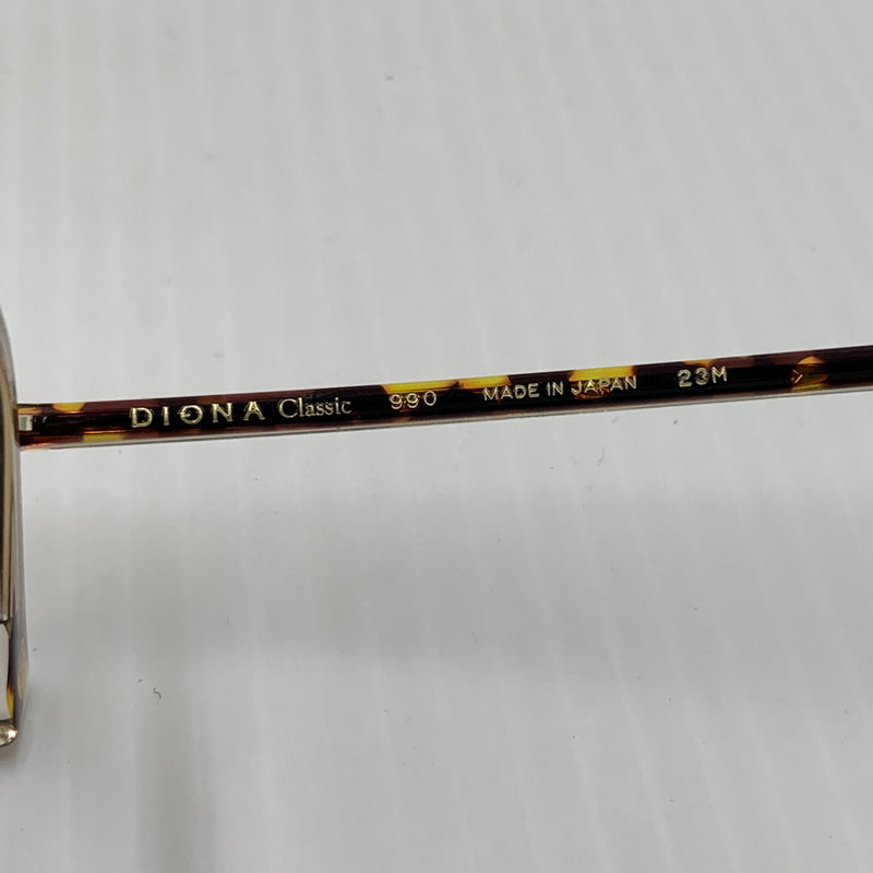 【中古品】【メンズ】 DIGNA Classic ディグナ クラシック SUNGLASS 990 サングラス アイウェア メガネ 203-260723-ko-13-tei サイズ：43□24-140 カラー：ゴールド系 万代Net店