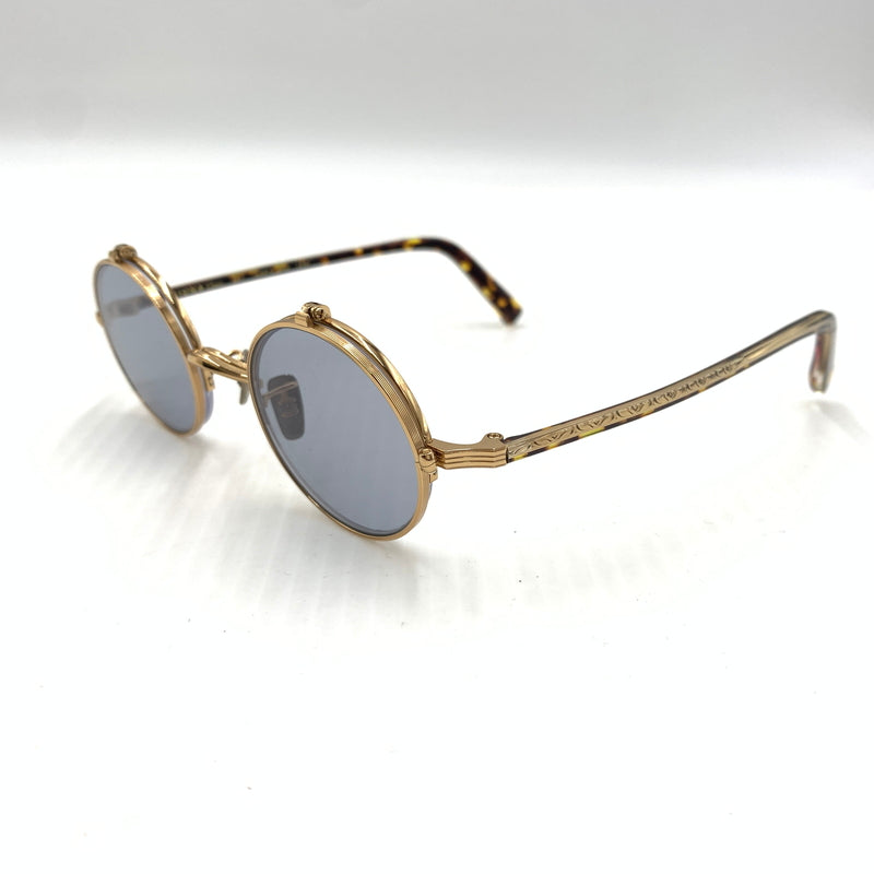 【中古品】【メンズ】 DIGNA Classic ディグナ クラシック SUNGLASS 990 サングラス アイウェア メガネ 203-260723-ko-13-tei サイズ：43□24-140 カラー：ゴールド系 万代Net店