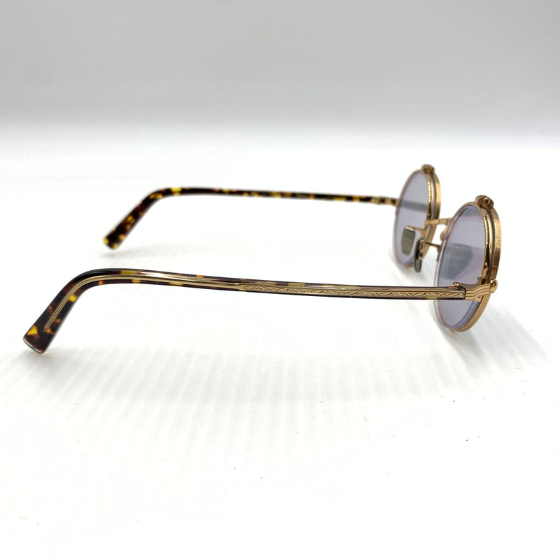 【中古品】【メンズ】 DIGNA Classic ディグナ クラシック SUNGLASS 990 サングラス アイウェア メガネ 203-260723-ko-13-tei サイズ：43□24-140 カラー：ゴールド系 万代Net店