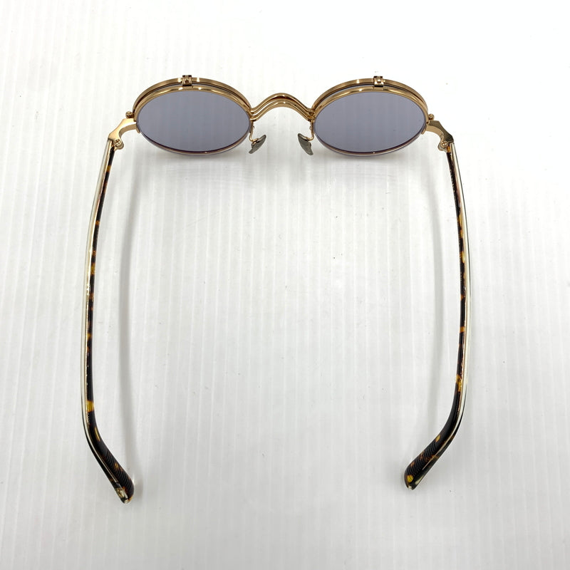 【中古品】【メンズ】 DIGNA Classic ディグナ クラシック SUNGLASS 990 サングラス アイウェア メガネ 203-260723-ko-13-tei サイズ：43□24-140 カラー：ゴールド系 万代Net店