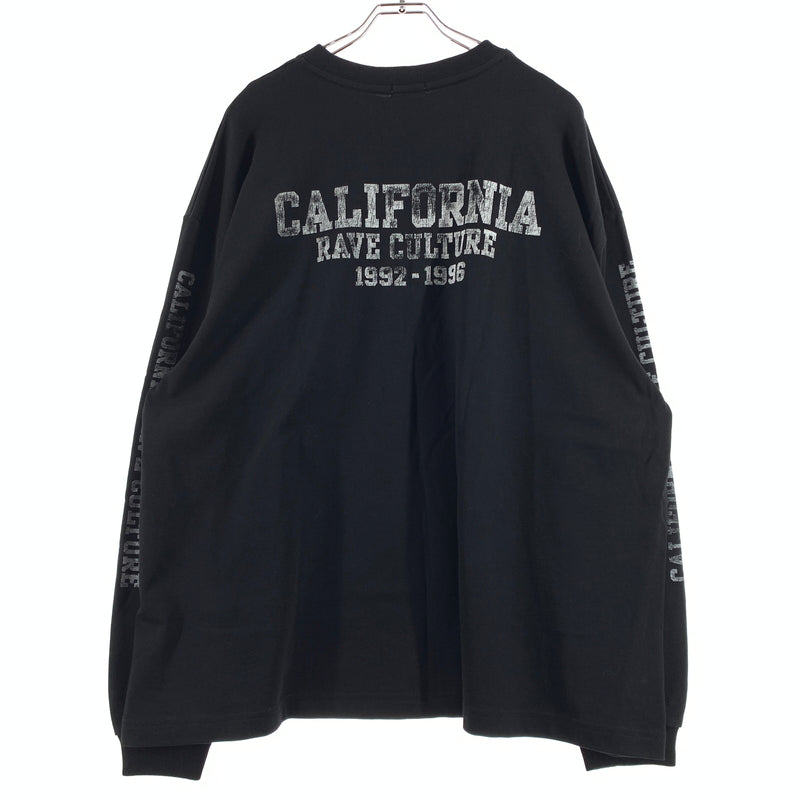 【中古品】【メンズ】 WILLY CHAVARRIA ウィリー チャバリア CALIFORNIA L/S TEE カリフォルニア ロングスリーブ Tシャツ 長袖 トップス 142-260720-ko-37-tei サイズ：S カラー：ブラック 万代Net店
