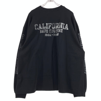 【中古品】【メンズ】 WILLY CHAVARRIA ウィリー チャバリア CALIFORNIA L/S TEE カリフォルニア ロングスリーブ Tシャツ 長袖 トップス 142-260720-ko-37-tei サイズ：S カラー：ブラック 万代Net店