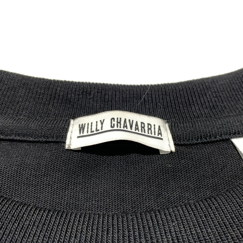 【中古品】【メンズ】 WILLY CHAVARRIA ウィリー チャバリア CALIFORNIA L/S TEE カリフォルニア ロングスリーブ Tシャツ 長袖 トップス 142-260720-ko-37-tei サイズ：S カラー：ブラック 万代Net店