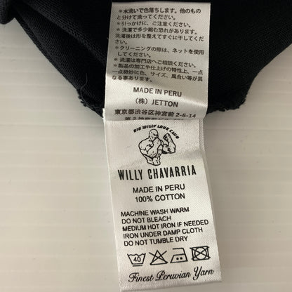 【中古品】【メンズ】 WILLY CHAVARRIA ウィリー チャバリア CALIFORNIA L/S TEE カリフォルニア ロングスリーブ Tシャツ 長袖 トップス 142-260720-ko-37-tei サイズ：S カラー：ブラック 万代Net店