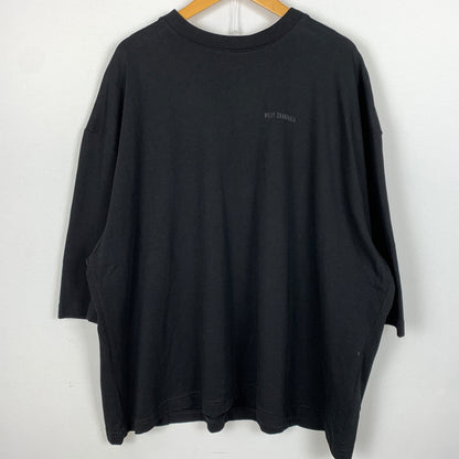 【中古品】【メンズ】 Willy Chavarria ウィリー・チャバリア S/S BUFFALO TEE ショートスリーブ バッファロー Tシャツ 半袖 トップス 140-260808-ko-12-tei サイズ：M カラー：ブラック 万代Net店