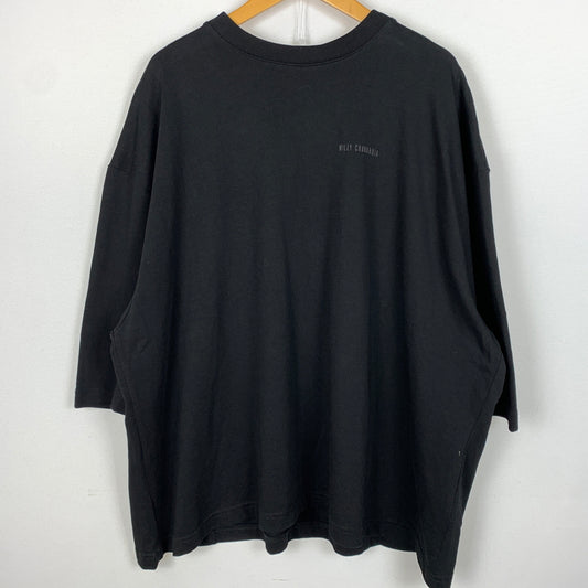 【中古品】【メンズ】 Willy Chavarria ウィリー・チャバリア S/S BUFFALO TEE ショートスリーブ バッファロー Tシャツ 半袖 トップス 140-260808-ko-12-tei サイズ：M カラー：ブラック 万代Net店