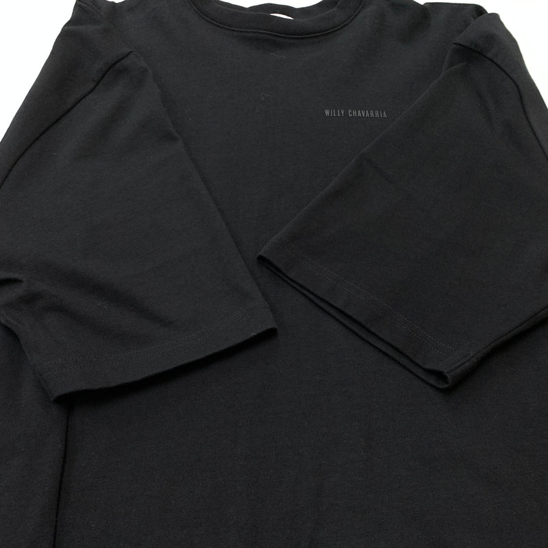 【中古品】【メンズ】 Willy Chavarria ウィリー・チャバリア S/S BUFFALO TEE ショートスリーブ バッファロー Tシャツ 半袖 トップス 140-260808-ko-12-tei サイズ：M カラー：ブラック 万代Net店