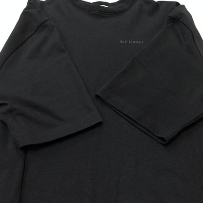 【中古品】【メンズ】 Willy Chavarria ウィリー・チャバリア S/S BUFFALO TEE ショートスリーブ バッファロー Tシャツ 半袖 トップス 140-260808-ko-12-tei サイズ：M カラー：ブラック 万代Net店