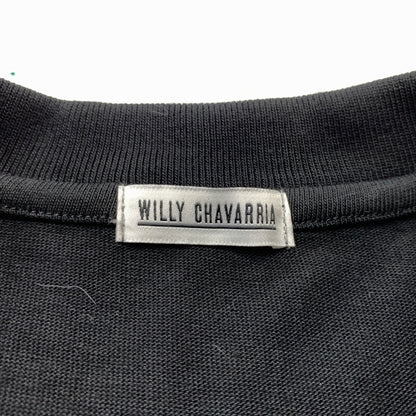 【中古品】【メンズ】 Willy Chavarria ウィリー・チャバリア S/S BUFFALO TEE ショートスリーブ バッファロー Tシャツ 半袖 トップス 140-260808-ko-12-tei サイズ：M カラー：ブラック 万代Net店