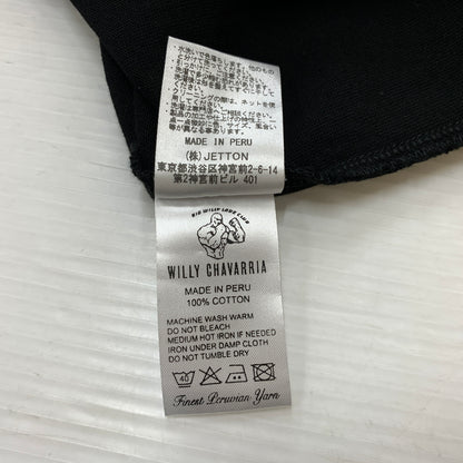 【中古品】【メンズ】 Willy Chavarria ウィリー・チャバリア S/S BUFFALO TEE ショートスリーブ バッファロー Tシャツ 半袖 トップス 140-260808-ko-12-tei サイズ：M カラー：ブラック 万代Net店