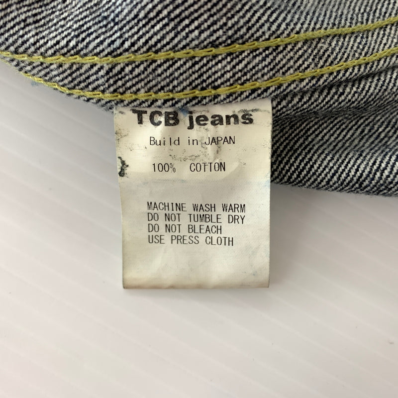 【中古品】【メンズ】 TCB jeans ティーシービージーンズ 40’s DENIM JACKET 40年代 デニムジャケット ライトアウター ヴィンテージライク 145-260720-ko-22-tei サイズ：34 カラー：インディゴ 万代Net店