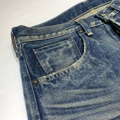 【現状渡し品】【メンズ】 Levi's リーバイス S501XX DENIM PANTS 44501-0030 デニムパンツ ボトムス ジーンズ 大戦モデル 復刻 156-260720-ko-24-tei サイズ：34 カラー：インディゴ 万代Net店
