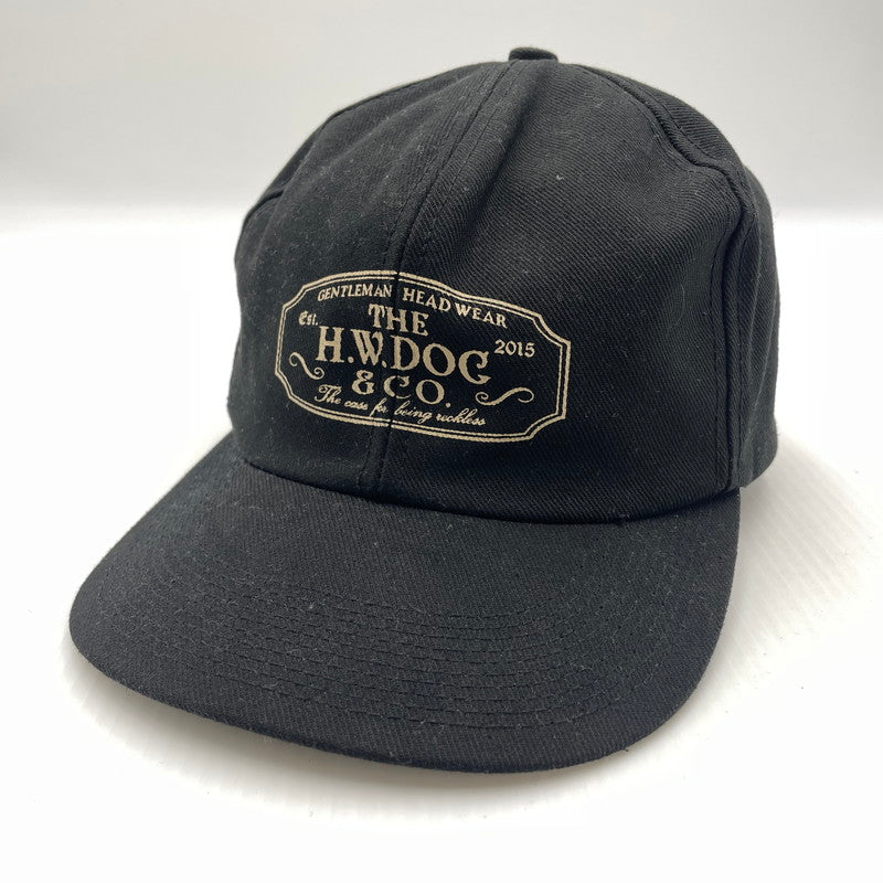 【中古品】【メンズ】 THE H.W.DOG & CO. エイチダブリュードッグアンドコー TRACKER CAP D-00004 トラッカー キャップ 帽子 ワークマンキャップ 185-260809-ko-02-tei カラー：ブラック 万代Net店