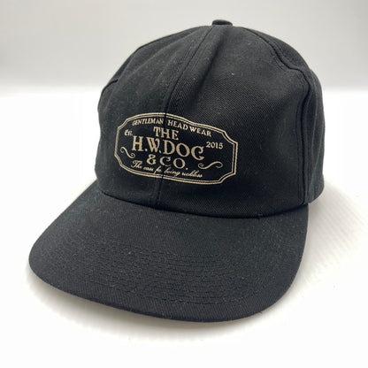 【中古品】【メンズ】 THE H.W.DOG & CO. エイチダブリュードッグアンドコー TRACKER CAP D-00004 トラッカー キャップ 帽子 ワークマンキャップ 185-260809-ko-02-tei カラー：ブラック 万代Net店