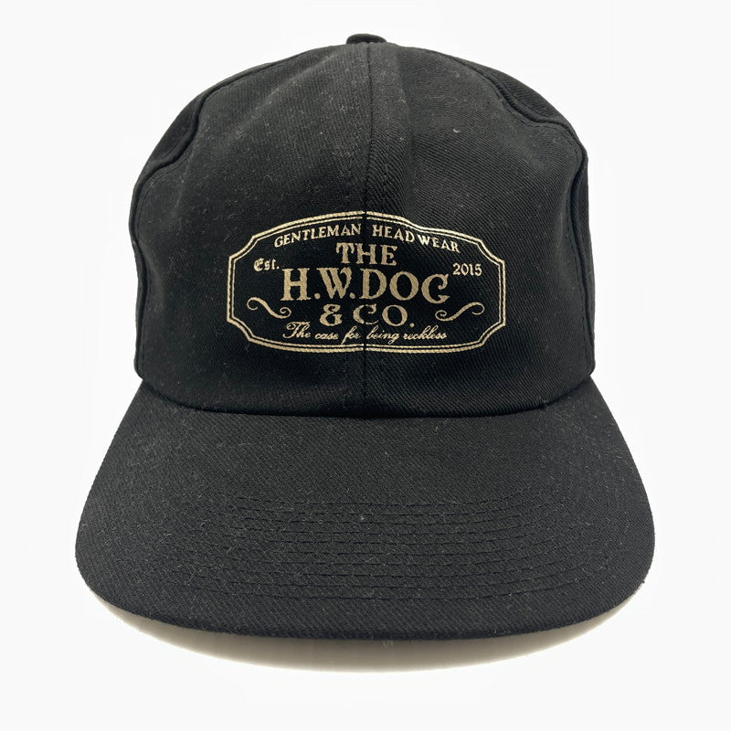 【中古品】【メンズ】 THE H.W.DOG & CO. エイチダブリュードッグアンドコー TRACKER CAP D-00004 トラッカー キャップ 帽子 ワークマンキャップ 185-260809-ko-02-tei カラー：ブラック 万代Net店