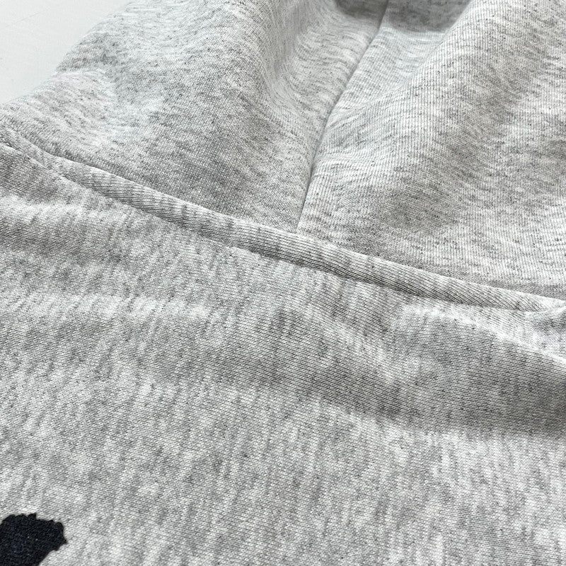 【中古品】【メンズ】 STUSSY ステューシー SEOUL LOGO HOODIE 392380 ロゴ フーディ 長袖 トップス プルオーバーパーカー 142-260720-sa-28-tei サイズ：L カラー：グレー系 万代Net店