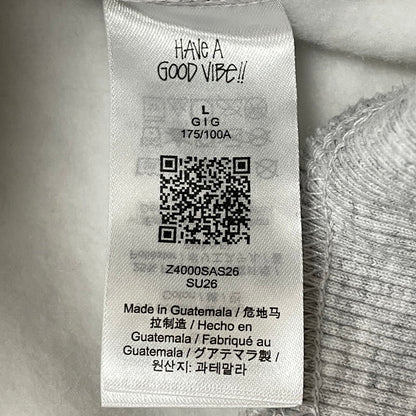【中古品】【メンズ】 STUSSY ステューシー SEOUL LOGO HOODIE 392380 ロゴ フーディ 長袖 トップス プルオーバーパーカー 142-260720-sa-28-tei サイズ：L カラー：グレー系 万代Net店