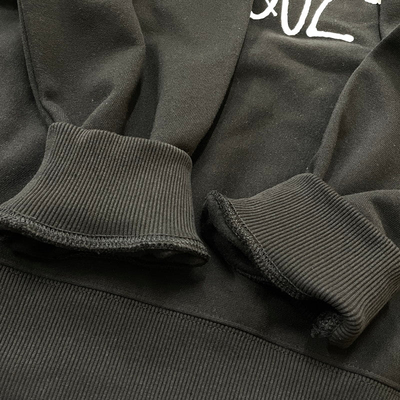 【中古品】【メンズ】 STUSSY ステューシー SEOUL LOGO HOODIE 392380 ロゴ フーディ 長袖 トップス プルオーバーパーカー 142-260720-sa-29-tei サイズ：XL カラー：ブラック 万代Net店
