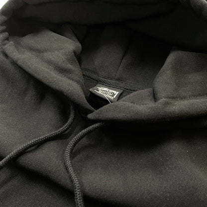 【中古品】【メンズ】 STUSSY ステューシー SEOUL LOGO HOODIE 392380 ロゴ フーディ 長袖 トップス プルオーバーパーカー 142-260720-sa-29-tei サイズ：XL カラー：ブラック 万代Net店