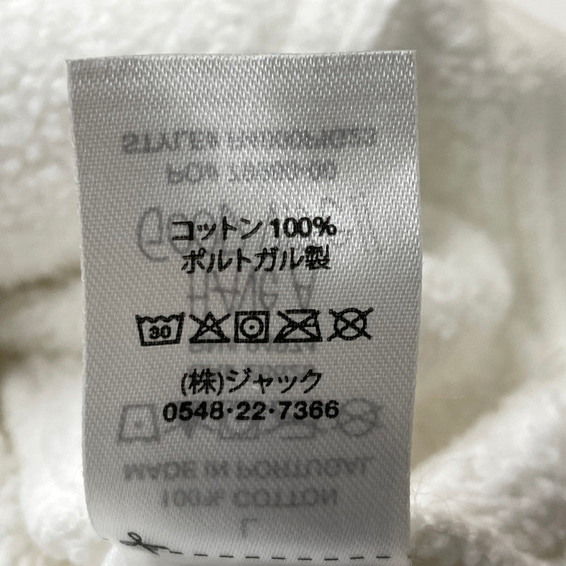 【中古品】【メンズ】 STUSSY ステューシー SEOUL LOGO HOODIE 392380 ロゴ フーディ 長袖 トップス プルオーバーパーカー 142-260720-sa-30-tei サイズ：L カラー：ホワイト系 万代Net店