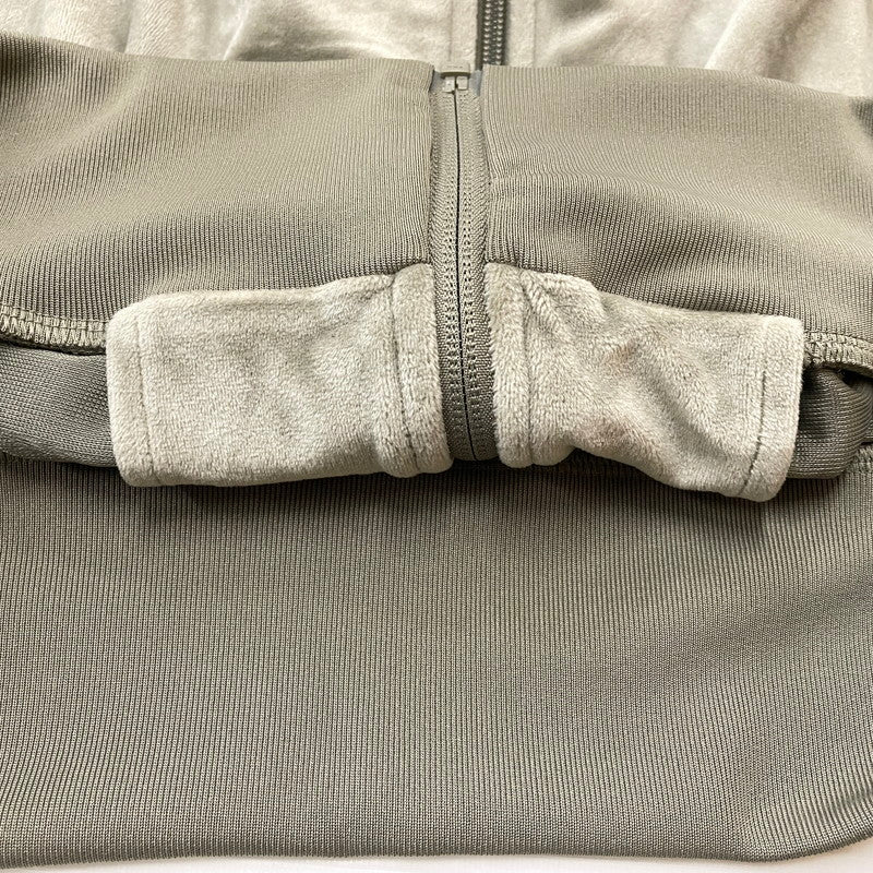 【中古品】【メンズ】 ADIDAS アディダス FIREBIRD VELOUR TRACK TOP KD9377 ファイヤーバード ベロア トラック トップ アウター ジャージ 148-260720-sa-22-tei サイズ：M カラー：カーキ 万代Net店