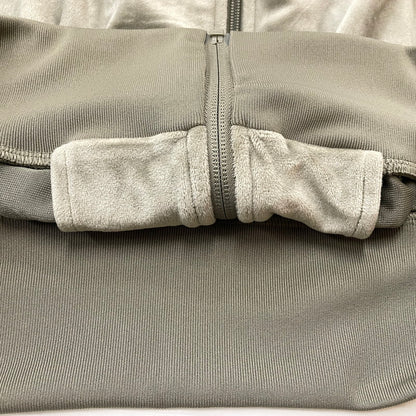 【中古品】【メンズ】 ADIDAS アディダス FIREBIRD VELOUR TRACK TOP KD9377 ファイヤーバード ベロア トラック トップ アウター ジャージ 148-260720-sa-22-tei サイズ：M カラー：カーキ 万代Net店