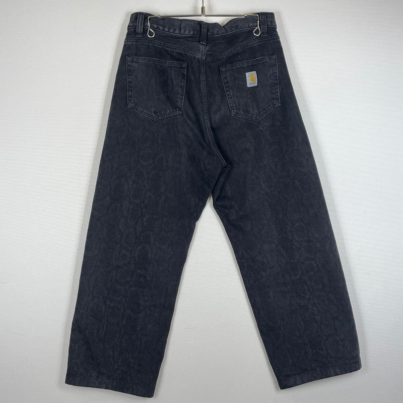【中古品】【メンズ】 CARHARTT カーハート SNAKE LANDON PANT スネーク ランドン パンツ ボトムス デニム ジーンズ 156-260720-sa-21-tei サイズ：30 カラー：ブラック 万代Net店