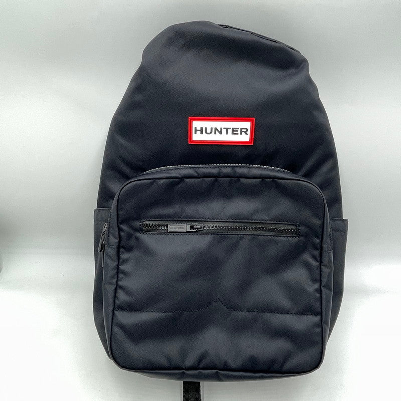 【中古美品】【レディース】 HUNTER ハンター ナイロン リュック バックパック カバン 188-260809-nm-56-tei カラー：ブラック 万代Net店