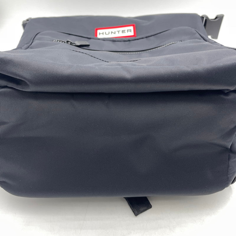 【中古美品】【レディース】 HUNTER ハンター ナイロン リュック バックパック カバン 188-260809-nm-56-tei カラー：ブラック 万代Net店