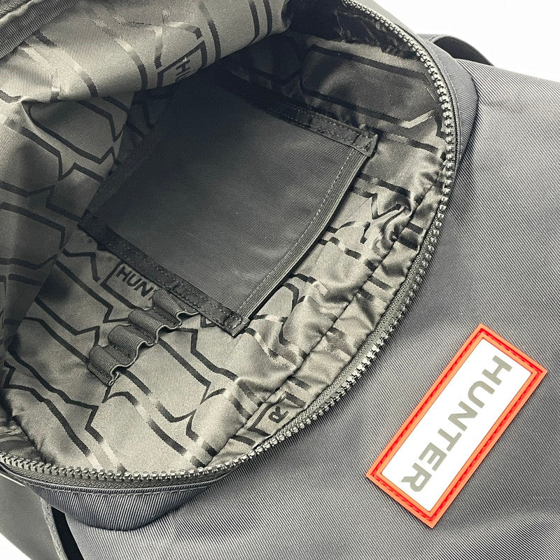 【中古美品】【レディース】 HUNTER ハンター ナイロン リュック バックパック カバン 188-260809-nm-56-tei カラー：ブラック 万代Net店