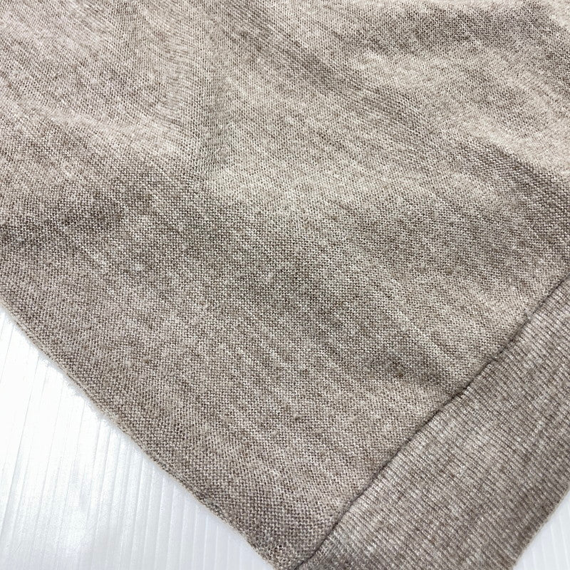 【中古品】【メンズ】 IZOD LACOSTE アイゾッド ラコステ 90's ACRYLIC KNIT CARDIGAN 90年代 アクリル ニット カーディガン 長袖 トップス 145-260828-yo-03-teih サイズ：不明 カラー：ベージュ系 万代Net店