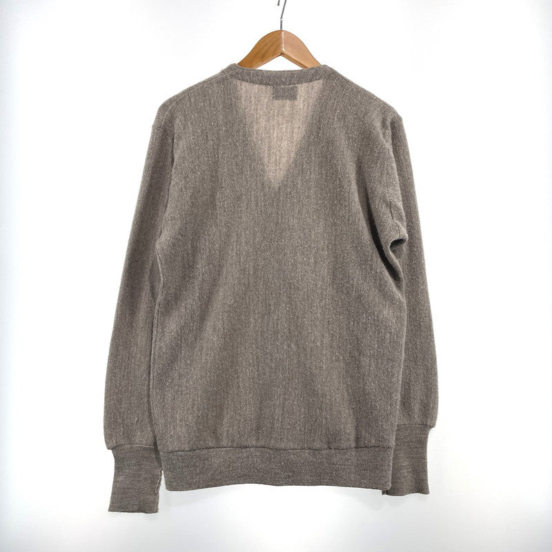 【中古品】【メンズ】 IZOD LACOSTE アイゾッド ラコステ 90's ACRYLIC KNIT CARDIGAN 90年代 アクリル ニット カーディガン 長袖 トップス 145-260828-yo-03-teih サイズ：不明 カラー：ベージュ系 万代Net店