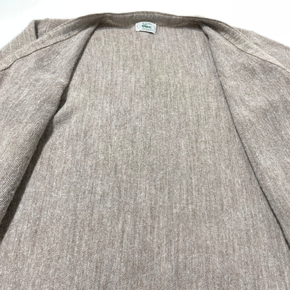 【中古品】【メンズ】 IZOD LACOSTE アイゾッド ラコステ 90's ACRYLIC KNIT CARDIGAN 90年代 アクリル ニット カーディガン 長袖 トップス 145-260828-yo-03-teih サイズ：不明 カラー：ベージュ系 万代Net店