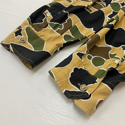 【中古品】【メンズ】 ABATHINGAPE アベイシング エイプ L/S GRAPHIC SHIRT ロングスリーブ 柄シャツ 長袖 トップス 142-260721-sa-15-tei サイズ：S カラー：柄 万代Net店