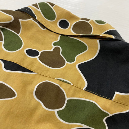 【中古品】【メンズ】 ABATHINGAPE アベイシング エイプ L/S GRAPHIC SHIRT ロングスリーブ 柄シャツ 長袖 トップス 142-260721-sa-15-tei サイズ：S カラー：柄 万代Net店