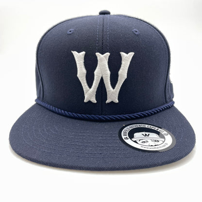 【中古品】【メンズ】 Winfield Authentic Caps ウィンフィールドオーセンティックキャップス ROPE CAP W ロープキャップ 帽子 ベースボールキャップ 185-260809-ko-06-tei カラー：ネイビー 万代Net店