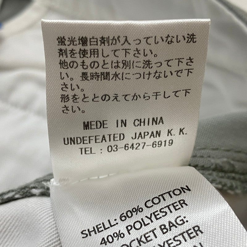【中古品】【メンズ】 UNDEFEATED アンディーテッド 50133 BULL DENIM CHINO ブル デニム チノ ボトムス 153-260721-sa-16-tei サイズ：34 カラー：グレー 万代Net店