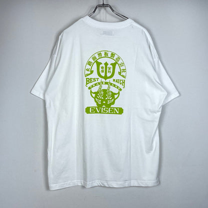 【中古品】【メンズ】 Evisen Skateboards ゑ エヴィセン スケートボード SUMMER COLLECTION S/S TEE 25SU-T07 サマーコレクション ショートスリーブTシャツ 半袖トップス 142-260826-ss-02-teih サイズ：XL カラー：ホワイト 万代Net店