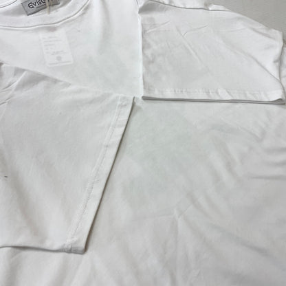【中古品】【メンズ】 Evisen Skateboards ゑ エヴィセン スケートボード SUMMER COLLECTION S/S TEE 25SU-T07 サマーコレクション ショートスリーブTシャツ 半袖トップス 142-260826-ss-02-teih サイズ：XL カラー：ホワイト 万代Net店