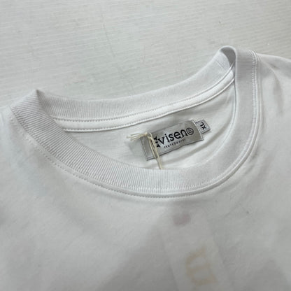 【中古品】【メンズ】 Evisen Skateboards ゑ エヴィセン スケートボード SUMMER COLLECTION S/S TEE 25SU-T07 サマーコレクション ショートスリーブTシャツ 半袖トップス 142-260826-ss-02-teih サイズ：XL カラー：ホワイト 万代Net店