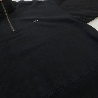 【中古品】【メンズ】 GOD SELECTION ゴッド セレクション HALF ZIP SWEAT ハーフ ジップ スウェット トップス トレーナー 142-260721-sa-05-tei サイズ：フリーサイズ カラー：ブラック 万代Net店