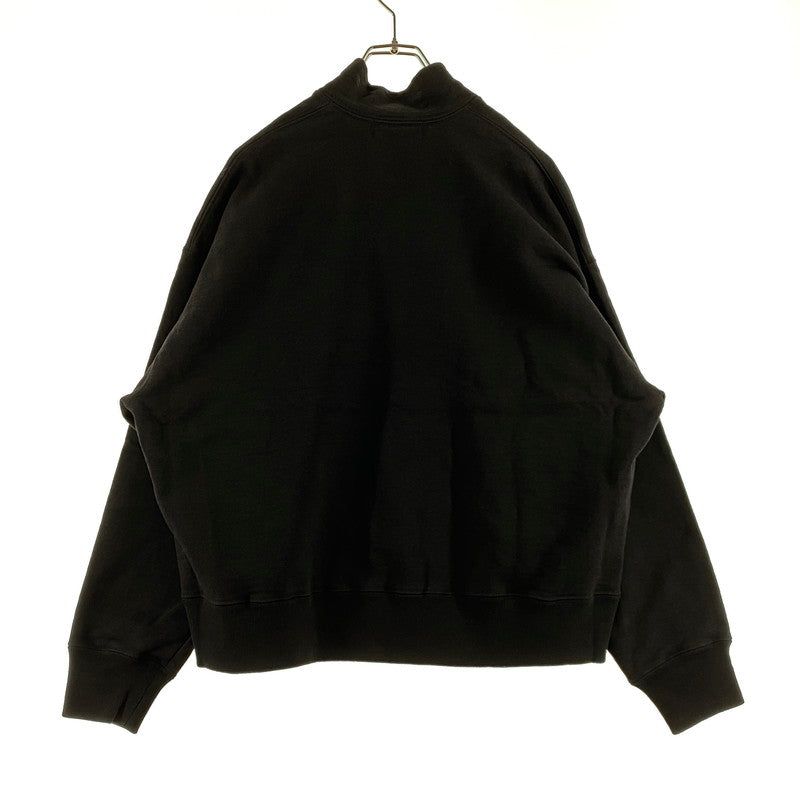 【中古品】【メンズ】 GOD SELECTION ゴッド セレクション HALF ZIP SWEAT ハーフ ジップ スウェット トップス トレーナー 142-260721-sa-05-tei サイズ：フリーサイズ カラー：ブラック 万代Net店