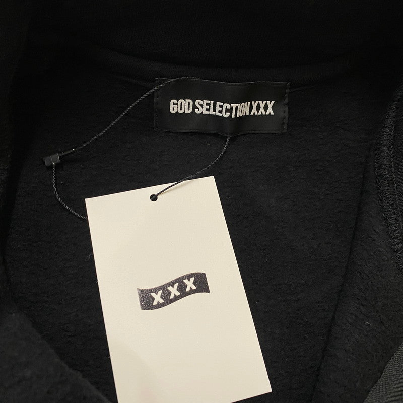 【中古品】【メンズ】 GOD SELECTION ゴッド セレクション HALF ZIP SWEAT ハーフ ジップ スウェット トップス トレーナー 142-260721-sa-05-tei サイズ：フリーサイズ カラー：ブラック 万代Net店
