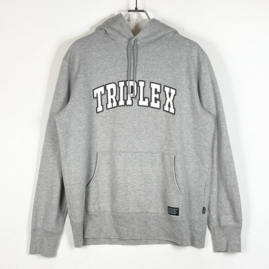 【中古品】【メンズ】 GODSLECTION XXX ゴッド セレクション トリプルエックス PULLOVER HOODIEプルーオーバー フーディー パーカー 142-260721-sa-10-tei サイズ：M カラー：グレー 万代Net店