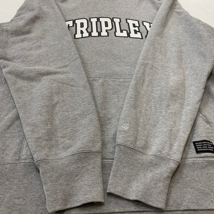 【中古品】【メンズ】 GODSLECTION XXX ゴッド セレクション トリプルエックス PULLOVER HOODIEプルーオーバー フーディー パーカー 142-260721-sa-10-tei サイズ：M カラー：グレー 万代Net店
