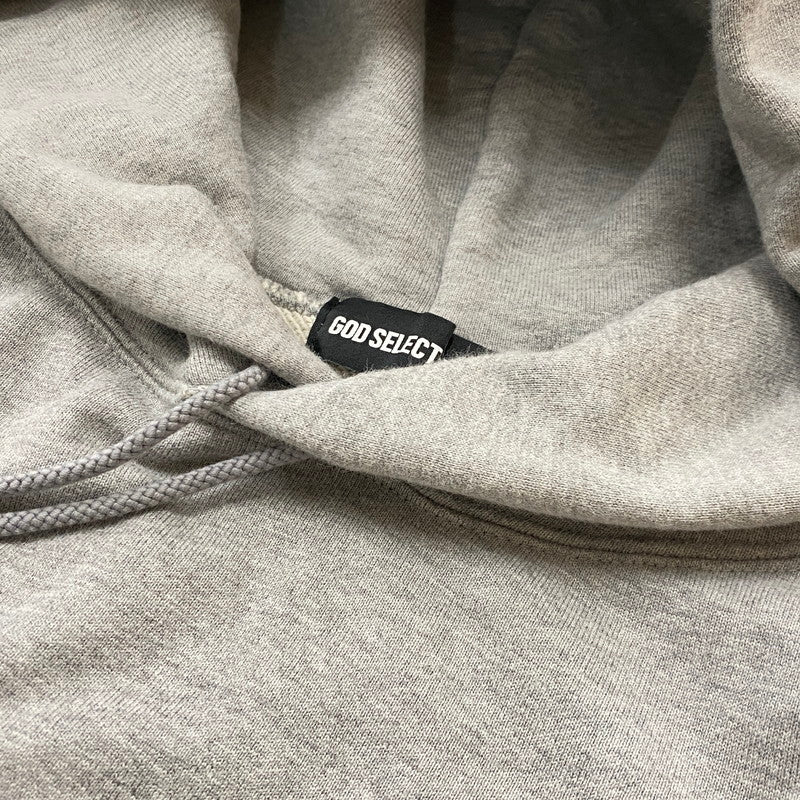 【中古品】【メンズ】 GODSLECTION XXX ゴッド セレクション トリプルエックス PULLOVER HOODIEプルーオーバー フーディー パーカー 142-260721-sa-10-tei サイズ：M カラー：グレー 万代Net店