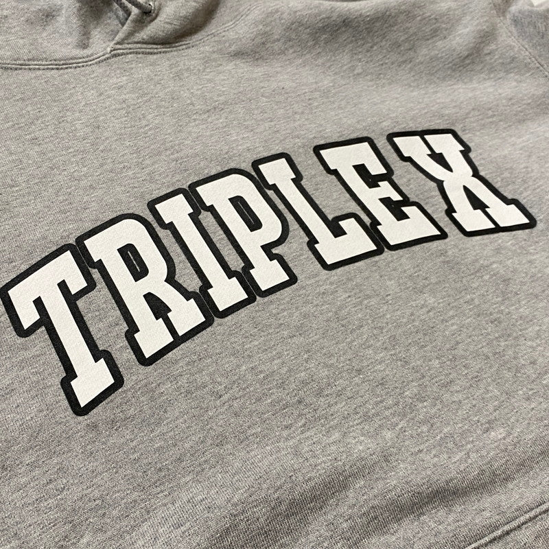 【中古品】【メンズ】 GODSLECTION XXX ゴッド セレクション トリプルエックス PULLOVER HOODIEプルーオーバー フーディー パーカー 142-260721-sa-10-tei サイズ：M カラー：グレー 万代Net店