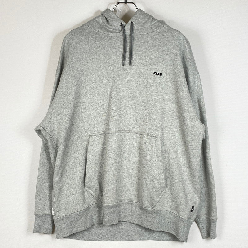 【中古品】【メンズ】 GOD SELECTION XXX ゴッド セレクション トリプルエックス SMALL LOGO PULLOVER スモール ロゴ プルオーバー パーカー 142-260721-sa-09-tei サイズ：S カラー：グレー 万代Net店
