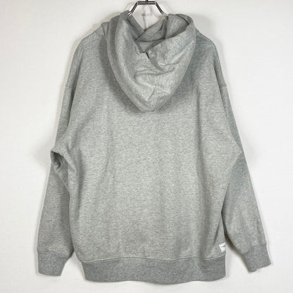 【中古品】【メンズ】 GOD SELECTION XXX ゴッド セレクション トリプルエックス SMALL LOGO PULLOVER スモール ロゴ プルオーバー パーカー 142-260721-sa-09-tei サイズ：S カラー：グレー 万代Net店